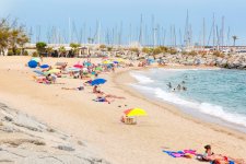 Platja de les Barques de Sant Andreu de Llavaneres