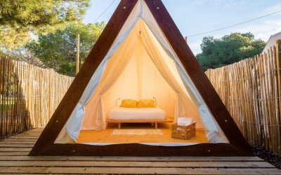 Garrofer Green Camping: el refugio mediterráneo del slow traveler