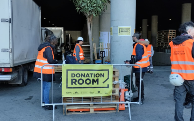 Barcelona recupera cinco toneladas del material del Mobile World Congress