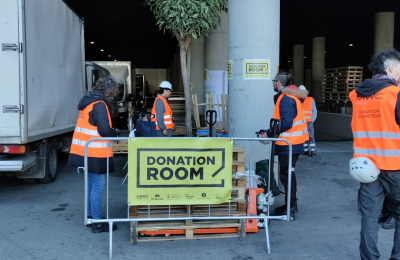 Barcelona recupera cinc tones del material del Mobile World Congress