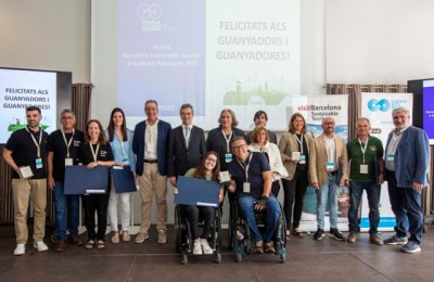 Turisme de Barcelona premia les bones pràctiques de les empreses turístiques que aposten per la sostenibilitat en la seva gestió