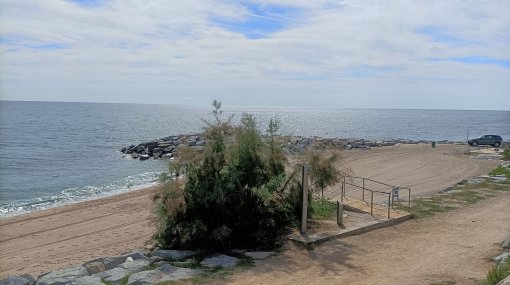Platja de l'Estació de Sant Andreu de Llavaneres